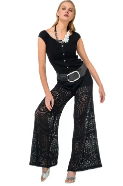 1242-10 / Aansluitende Geklede Top Met Stretch