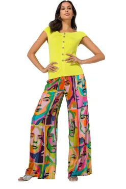 1242-80 / Aansluitende Geklede Top Met Stretch