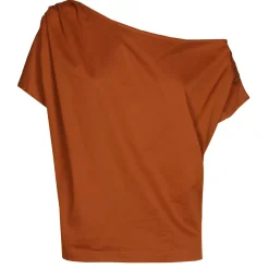 1668-35 / Asymmetrische Comfortabele Top In Katoen
