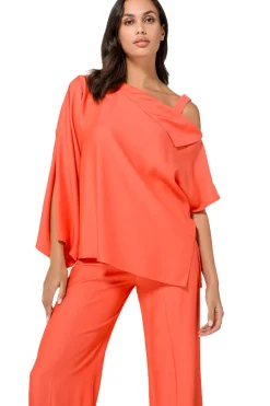 1686-55 / Asymmetrische Geklede Top