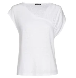 3972-90 / Asymmetrische Top In Linen
