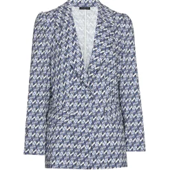 1850-29 / Comfortabele Blazer Pop-Art Print
