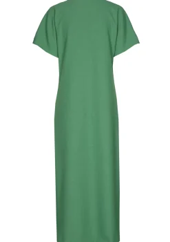 1124-62 / Comfortabele Rechtvallende Midi Jurk