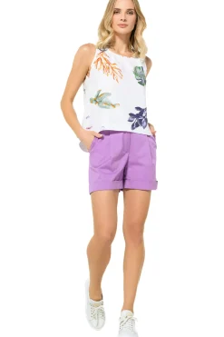 3572-40 / Comfortabele Short, Normal Waist