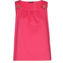 3673-74 / Comfortabele Top Met Rugeffect