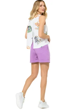 3681-69 / Comfortabele Top Met Rugeffect