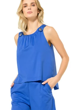 3673-26 / Comfortabele Top Met Rugeffect