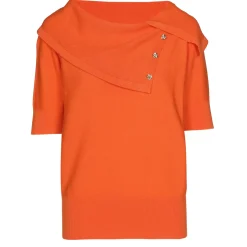1245-54 / Elegante Fijn Gebreide Pull
