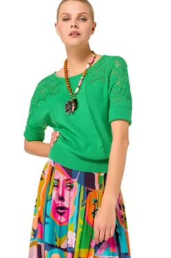 1240-63 / Fijn Gebreide Pull 2 Styles