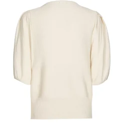 1247-34 / Fijn Gebreide Pull Met Mouweffect