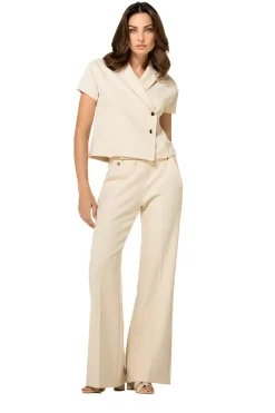 1683-34 / Geklede Comfortabele Citylook Top