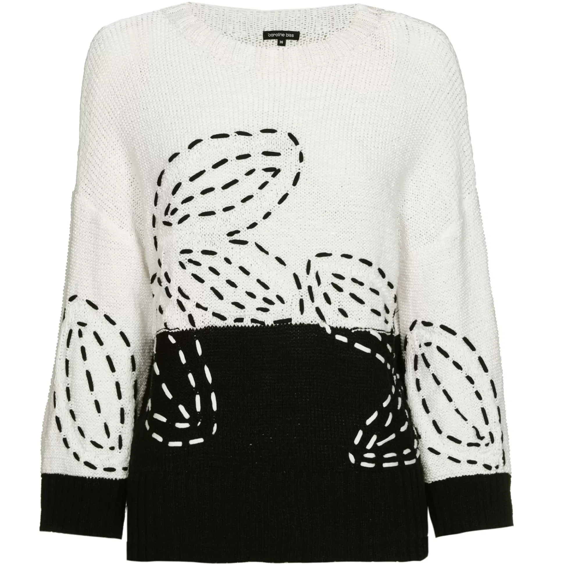 1298-19 / Katoenen Pull Bicolor