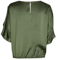 1667-61 / Korte Asymmetrische Soepelvallende Top