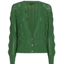 1224-62 / Korte Cardigan In Katoen