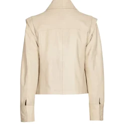 1800-33 / Lederen Vest Met Afneembare Mouw