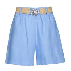 3568-24 / Linnen Short, Normal Waist