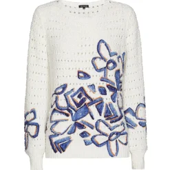 1289-29 / Los Gebreide Pull Met Print