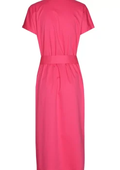 1169-74 / Rechtvallende Jurk In Stretch