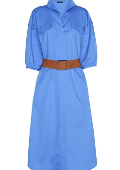 1177-27 / Rechtvallende Jurk In Stretch