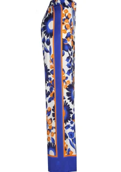 1571-29 / Soepelvallende Broek, Recht Been, Normal Waist