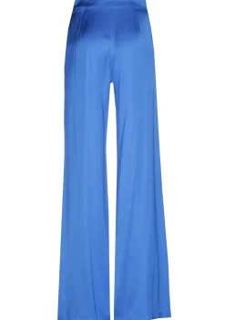 1527-27 / Soepelvallende Geklede Broek, Recht Been, Mid Waist