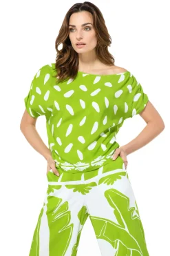 3656-79 / Soepelvallende Off-Shoulder Top