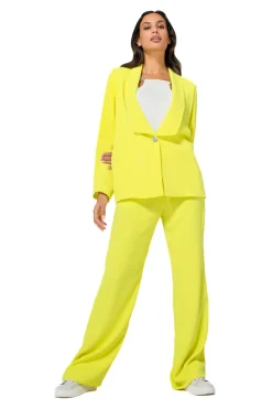 1819-80 / Soepelvallende Rechte Citylook Blazer