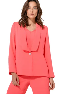 1819-72 / Soepelvallende Rechte Citylook Blazer