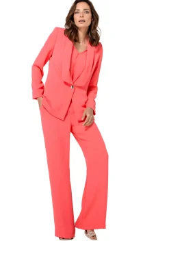 1819-72 / Soepelvallende Rechte Citylook Blazer