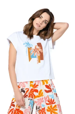 3980-89 / T-Shirt In Katoen
